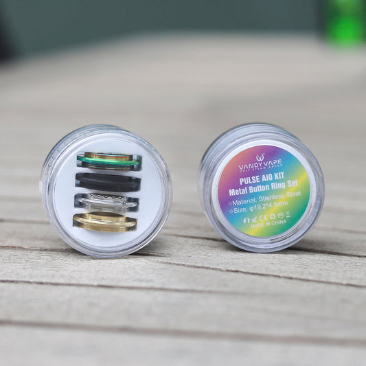 Vandy Vape Pulse Aio Metal Button Ring 4pcs - Super Vape Store