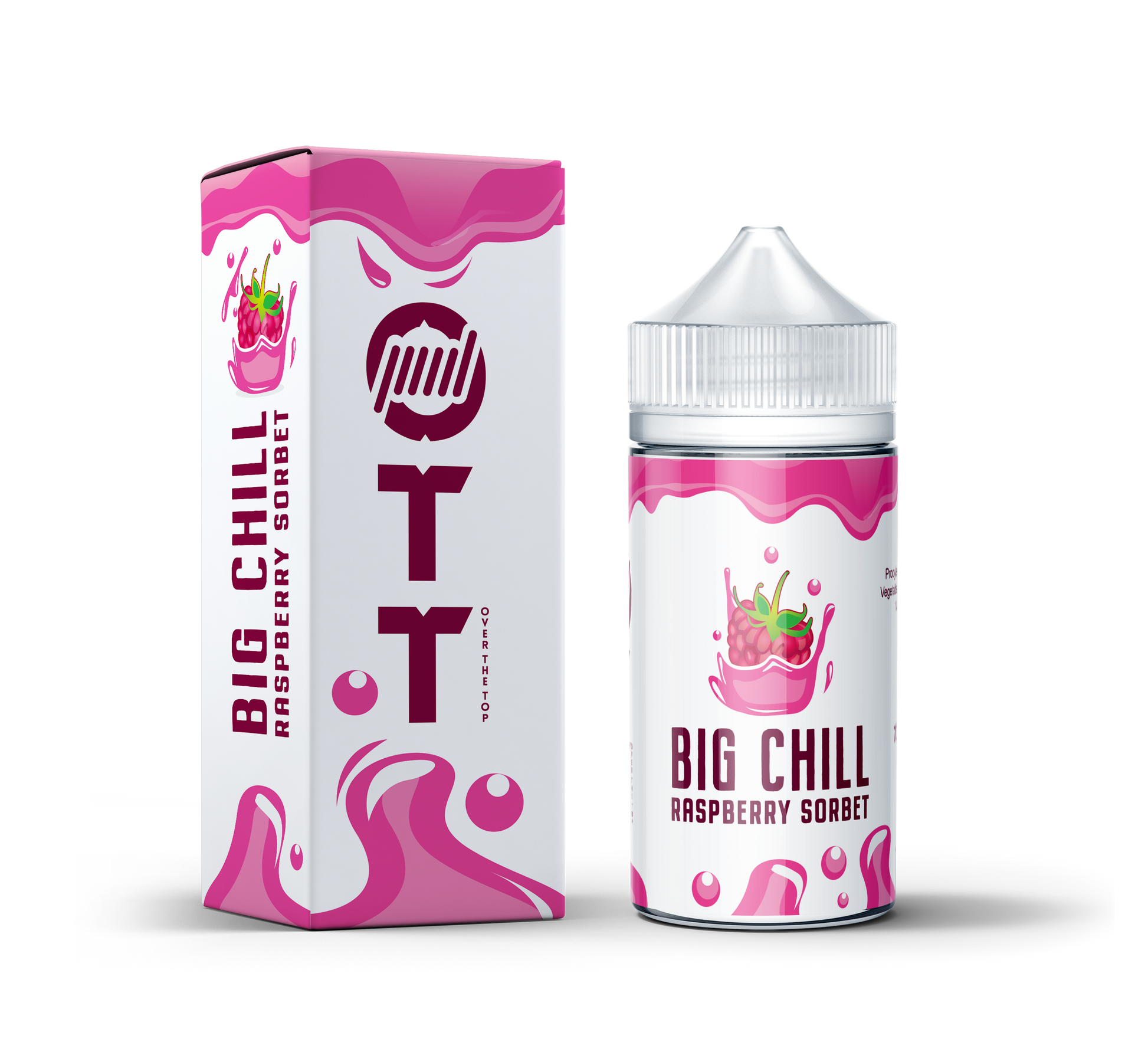 O.T.T. - BIG CHILL - Raspberry Sorbet - Super Vape Store