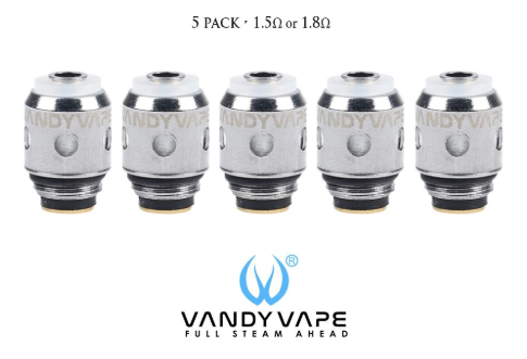 Vandy Vape Berserker/AP Apollo MTL Coils - 1.5 ohm / 1.8 ohm - Super Vape Store
