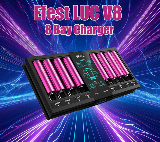 Efest LUC V8 | 8 Bay Charger