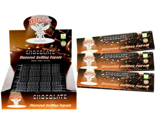 Hornet Rolling Papers King Size - Chocolate Flavour - Super Vape Store