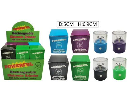 Grinder Rechargable Electric - Super Vape Store