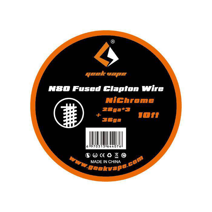 Geek Vape - N80 Clapton Wire - Super Vape Store