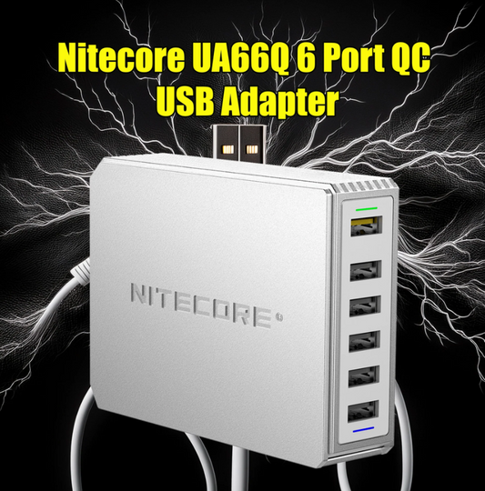 Nitecore UA66Q 6 Port QC USB Adapter