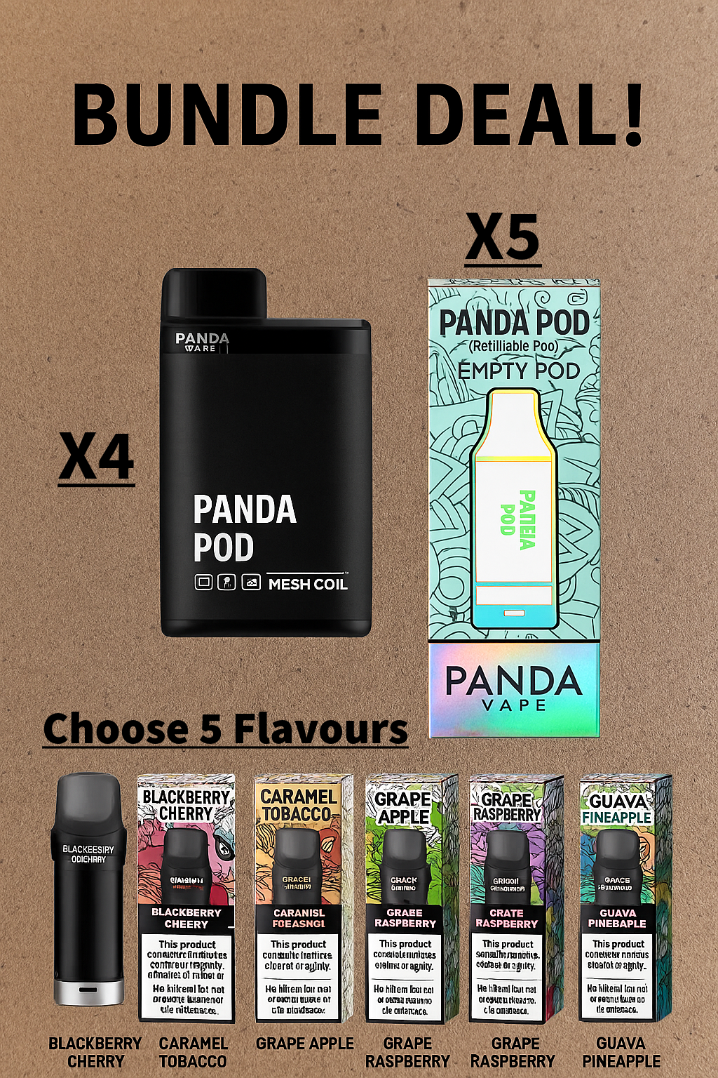 Panda Pod Discount Vaping Deal