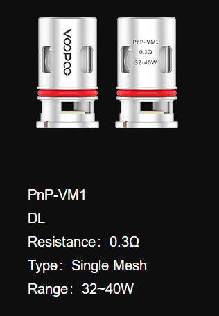 VOOPOO PnP Coils/RBA for Drag Baby Trio/Find Trio/VINCI/VINCI R - 5pcs - Super Vape Store