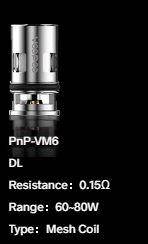 VOOPOO PnP Coils/RBA for Drag Baby Trio/Find Trio/VINCI/VINCI R - 5pcs - Super Vape Store