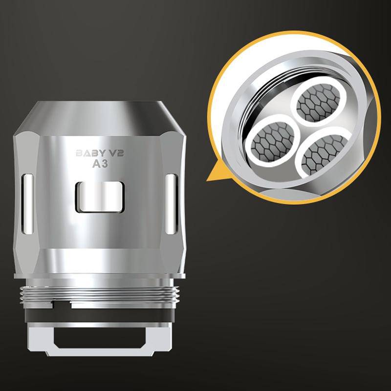 TFV8 V2 Baby Coils - A1, A2, A3 & S1, S2 - New Version - 3pc - Super Vape Store