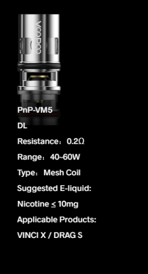 VOOPOO PnP Coils/RBA - 5pcs - Super Vape Store