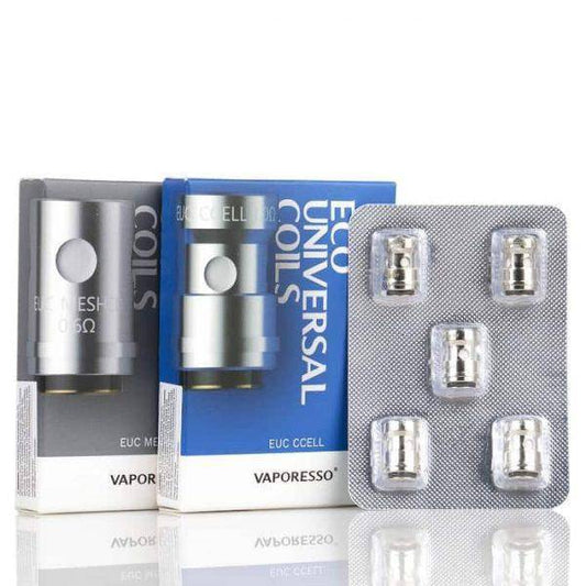 Vaporesso ECO Universal Coils - EUC Meshed/CCELL - 5pcs - Super Vape Store