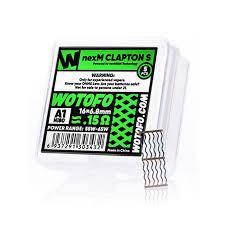 WOTOFO NexMESH Clapton S Ni80+A1 0.15ohm for Wotofo Profile RDA & Profile Unity RTA & Profile M RTA (5pcs/Pack) - Super Vape Store