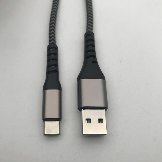 Heavy Duty USB Type C Braided Cord - Super Vape Store