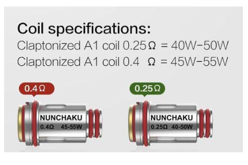 UWell Nunchaku Coils - 4 pack - Super Vape Store