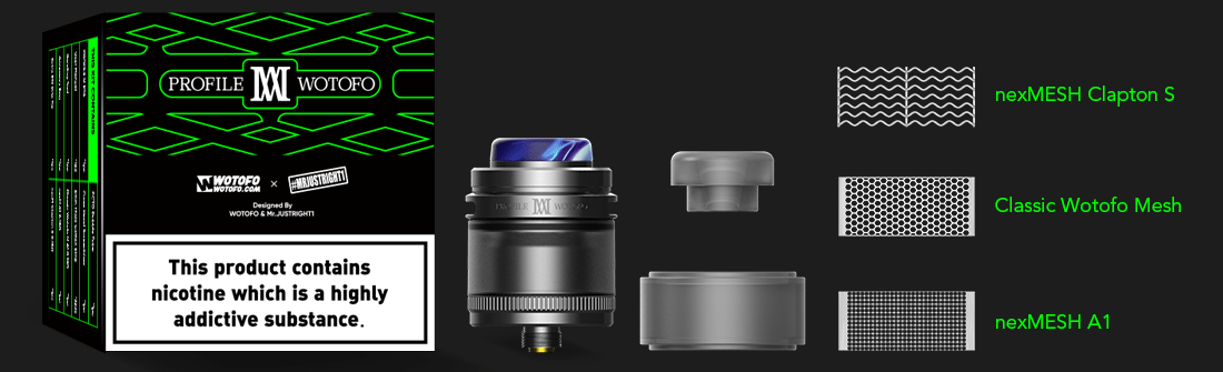 Wotofo Profile M RTA - Super Vape Store