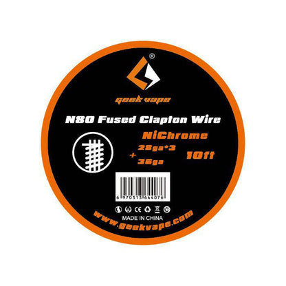 Geek Vape - N80 Clapton Wire - Super Vape Store