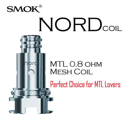 Smok Nord Replacement Pod Coils (5-Pack) - Super Vape Store