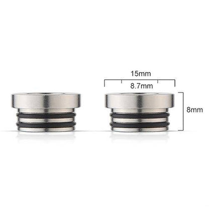 810 To 510 Drip Tip Adaptors - Stainless Steel or POM - Super Vape Store