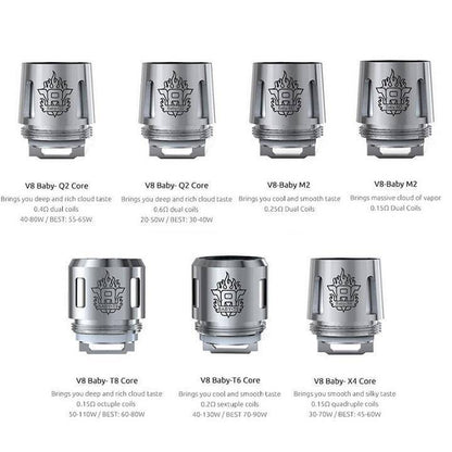 TFV8 Baby Coils & RBA - Super Vape Store