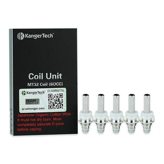 KangerTech MT32 SOCC Single Coil - Super Vape Store